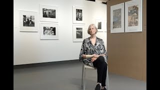 Interview of Judith Thompson at the Mougins Centre for Photography Harold Feinstein exhibition 2023 [upl. by Ymrots]