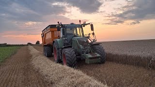 🌧️NUIT MOISSON PLUIE CHANGEMENT ROUE ET DERNIERES BENNES DE COMPOST 1 mois à la ferme 530 [upl. by Mehalek]