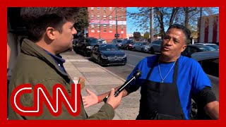 Thats messed up Puerto Rican who voted for Trump reacts to controversial joke from rally [upl. by Lena986]