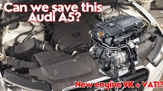 Audi A5 TFSI timing chain replacement [upl. by Chiou15]