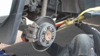 How To FJ Cruiser Lower Control Arm install [upl. by Kcirdneked]