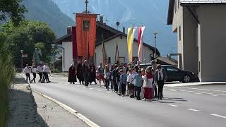 Herz Jesu Prozession  Reschen im Südtirol 2023 [upl. by Fritz]