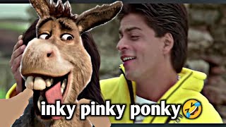 inky pinky ponky song funny 😂  tum pas aye funny version  kuch kuch hota hay funny  viral funny [upl. by Thirzia]