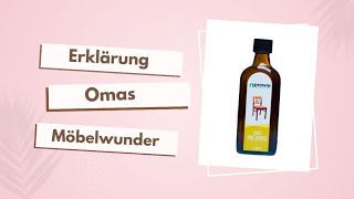 Erklärung Omas Möbelwunder von proWIN ♡ [upl. by Lrat]