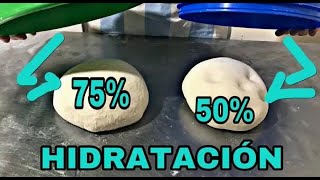 🍞COMO AMASAR SEGUN LA HIDRATACIÓN 💧💧💧 [upl. by Cran]