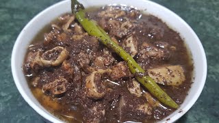 Pork Dinuguan with Gata ng Niyog  Pork Blood Stew Recipe [upl. by Renfred]