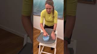 Heres how we got suction to work on Tripp Trapp high chair  the ultimate Stokke hack [upl. by Ahsinnod]