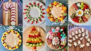 20 Christmas amp New Year Boards Inspiration🎄 Christmas Platter Ideas✨ New Year Food Inspirations [upl. by Enaoj]