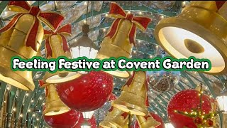 Feeling Festive at Covent Garden sls coventgarden [upl. by Winonah]