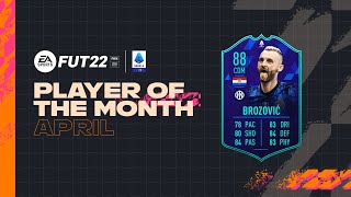 Marcelo Brozovic  Player of the Month April 2022  Serie A 202122 [upl. by Durward]