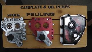 Feuling Harley Davidson camshaft Gear Drive oil pump tensioner upgrades Custom Cruisers UK [upl. by Cann]