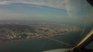 Pilots eye view landing in Lisbon [upl. by Krock]