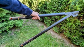 Fiskars Loppers Review amp Cutting TEST  L38 L39 L28 L78 Singlestep Bypass [upl. by Nahrut]