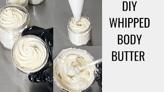 DIY Whipped Body Butter With RECIPE Very Easy For Beginners [upl. by Patrick]