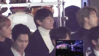 BTS EXO Twice Cnblue reaction to Acoustic Stage Rose Chanyeol  reuploaded [upl. by Sivam770]