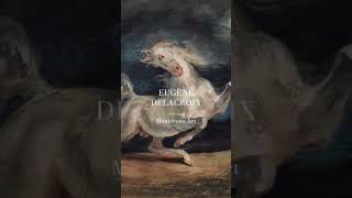 Eugène Delacroix  Lo mejor de  shorts delacroix romanticism france paris  Monterone Art [upl. by Boaten]