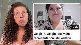 Amber Cries and Gains More Weight ♻️ live react [upl. by Tufts751]