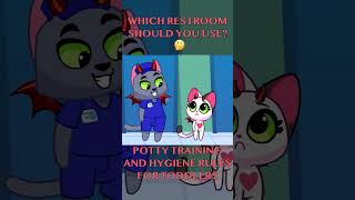 🤔 CAN KITTY FIND THE RIGHT RESTROOM 🚽🐾 POTTY TRAINING FUN FOR KIDS 😻 [upl. by Lunna]