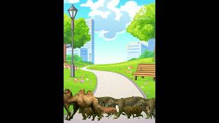 Animals Stampede And deadpool cartoon greenscreenanimal animalcharacters animalstampede [upl. by Nedroj]