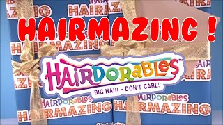 Hairdorables Unboxing HAIRMAZING DOLLS Opening Review [upl. by Nnyleimaj]