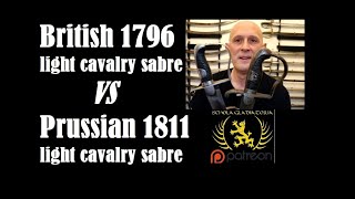 Prussian M1811 Blücher Sabre VS British 1796 Light Cavalry Sabre [upl. by Wardle]