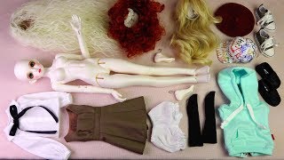 구체관절인형 드리밍돌 러블리 벳시 개봉기 엠딩이Ball Jointed Doll Dreaming Doll lovely BETSY Unboxing Doll Dress Up asmr [upl. by Adiene433]