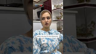 Sulking but No Sulking Phase 😆 comedy couple thebangashfamilyvlogs funny youtubeshorts [upl. by Enohpesrep]