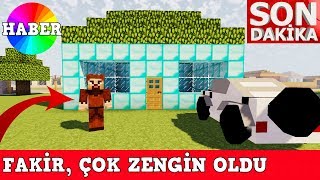 ZENGİN VS FAKİR 51  Fakir Zengin Oldu Minecraft [upl. by Ricca]