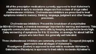 ALZHEIMERS DRUGS APPROVED BY THE FDA [upl. by Ater262]