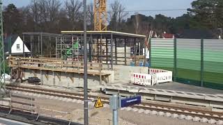 Dresdner Bahn Baustelle Blankenfelde 02032024 Kurzes Update [upl. by Yesoj]