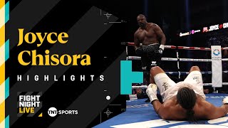 BRITISH HEAVYWEIGHT SLUGFEST 💥  Joe Joyce vs Derek Chisora  Fight Night Highlights JoyceChisora [upl. by Treblig]