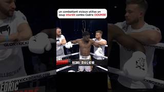 Il agresse Cedric DOUMBE et maintenant se rappel même plus de son prénom 🤣 short kickboxing karma [upl. by Ydak]