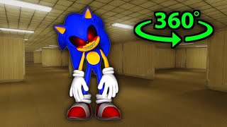 360° Sonic chases you in BACKROOMS 2  VR 4K Experience [upl. by Elicec3]