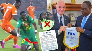 FIFA à Réagir Match Senegal vs Cote dIvoire Annulé [upl. by Meletius]