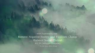 417 Hz ✤ Remove Negative Energy ✤ Facilitate Change ✤ Balance Sacral Chakra [upl. by Elihu]