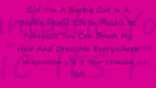 Barbie GirlLyricsAqua [upl. by Voltmer]