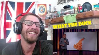 American Reacts to The Bit with the Ducks James Veitch is a terrible roommate [upl. by Montana]