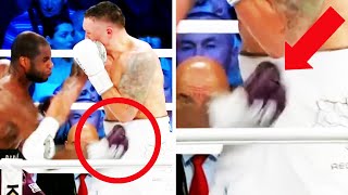 🤔 quotDUBOIS WON USYK CHEATEDquot LOW BLOW OR quotLEGITIMATE PUNCHquot 🤔 [upl. by Bury]