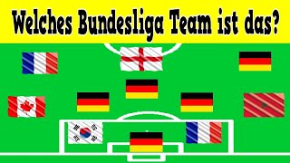 Welches Bundesliga Team ist das Saison 202324  Fußball Quiz 👀⚽️ [upl. by Aidyl]