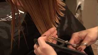 HOW TO CUT GIRLS HAIR  Basic Girls Trim  hair tutorial [upl. by Golub74]