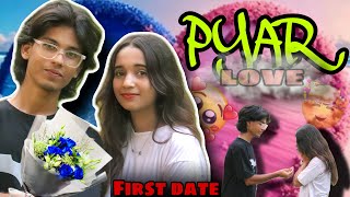 PYAR First Time Date ❤️  ​⁠​⁠AJboy0 [upl. by Igig]