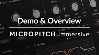 Eventide MicroPitch Immersive Plugin Overview amp Demo [upl. by Ynobe]