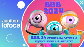 Globo fatura o equivalente a cinco ”RedeTV” só com o BBB [upl. by Llenet]