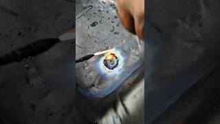 Gas welding with brass shortvideo welding [upl. by Zil]