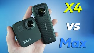 Insta360 X4 vs GoPro Max  Wheres the Competition [upl. by Blakely]