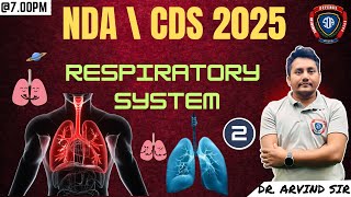 Mastering the Respiratory system 2 for NDACDS 2025  by  Dr Arvind Sirs [upl. by Grani]