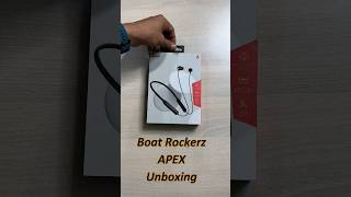 Boat Rockerz Apex Unboxing  Neckband Earphone Under Rs1500  Amazon Retail Unit [upl. by Adaline]