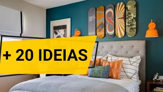 DECORAÇÃO para QUARTOS  28 Idéias e Projetos Inspiradores [upl. by Eneja]