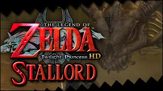 Twilit Fossil Stallord Boss Showcase  The Legend of Zelda Twilight Princess HD [upl. by Maisel]