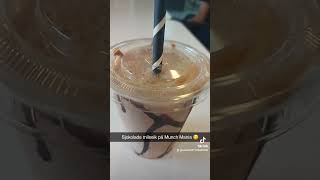 sjokolade milkshake så godt 😋 på Munch Mania storo 😁 [upl. by Charmane]